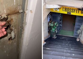 Ucuz spor salonunda dikkat çeken iğrenç görüntüler