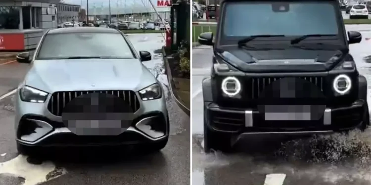 Dünya Devinin Yıldızlarından Lüks Araç Gösterisi