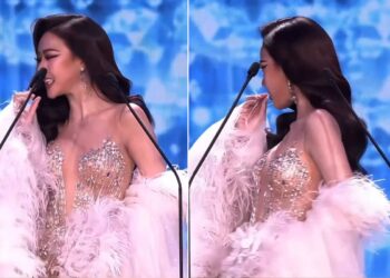 Podyumda talihsiz an! Yarışmacının başına gelen herkesi şoke etti