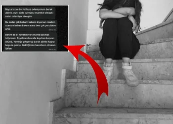Genç kıza annesinden gelen mesaj duygulandırdı