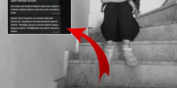 Genç kıza annesinden gelen mesaj duygulandırdı