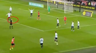 İki sarı kart gösterdi ama oyuncu atılmadı, sonrası olay