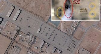 Tam isabet: İran’ın saldırısında uçaklar imha edildi