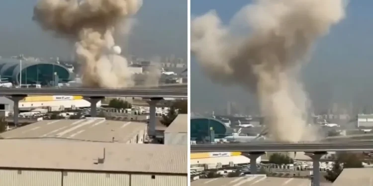 Dubai Havalimanı hedef alındı, uçuşlar iptal edildi