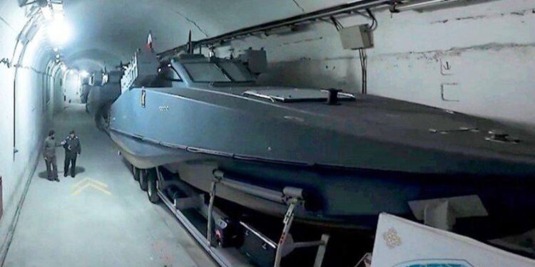 Basra Körfezi’ndeki İran Yeraltı Üssünün Görüntüleri