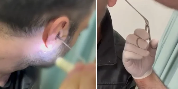 Kulağına Gizlediği Maddeyle Suçüstü Yakalandı