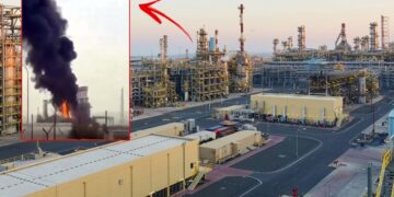 Kuveyt’te Mina Abdullah petrol rafinerisinde yangın