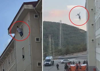 Yurt Öğrencisi Camdan Boşluğa Kendini Bıraktı