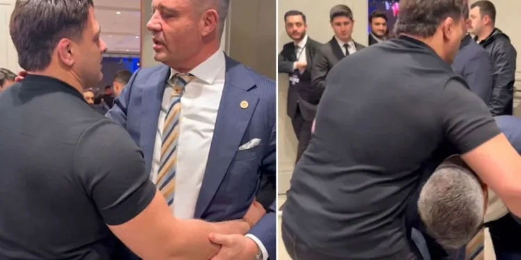 Sadettin Saran, Rıza Kayaalp’ı kaldırıp fırlatmaya çalıştı