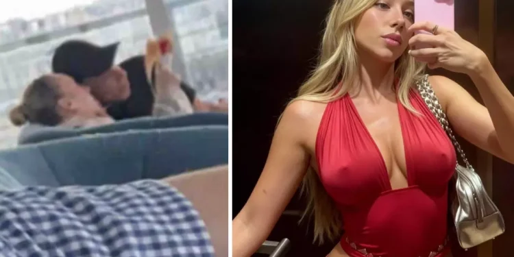 Sürpriz aşk belgelendi: Artık kaçamadılar