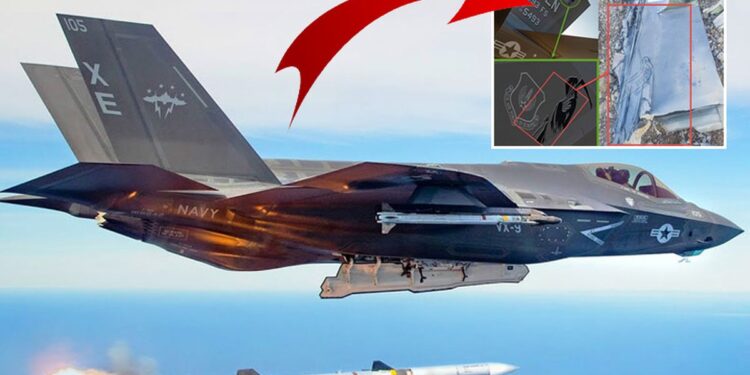 İran’dan ABD’ye darbe: F-35 vuruldu, enkaz görüntüleri var