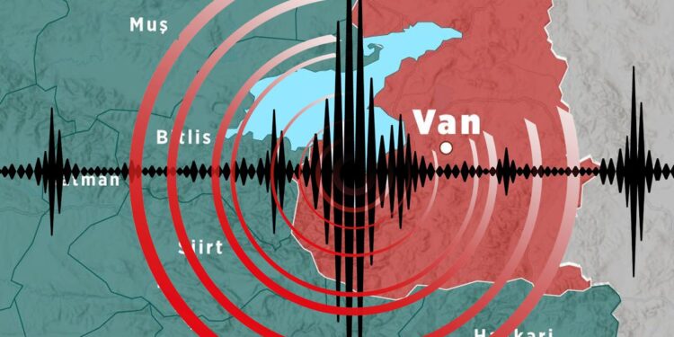 Doğu’da deprem: Van’da 5,2 büyüklüğünde sarsıntı