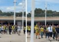 Fenerbahçe tribünlerinden dikkat çeken tezahürat