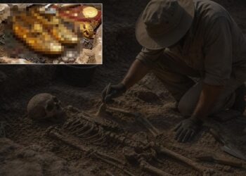 1500 yıl önce ölen genç kadının mezarından çıkana bakın