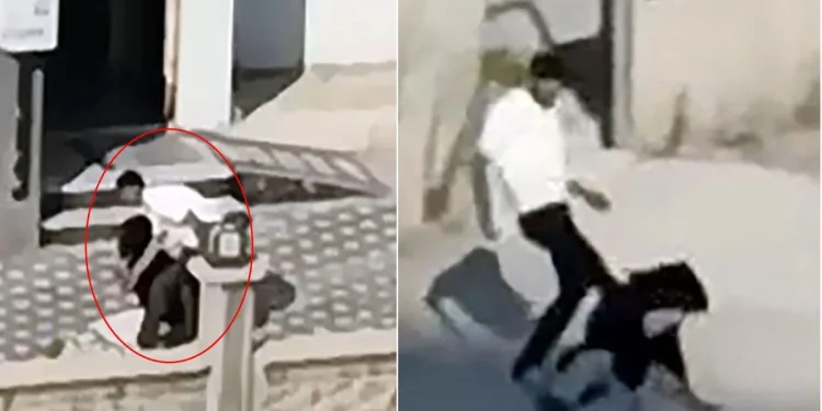 Tartıştığı Kadına Kabusu Yaşatan Saldırgan Gözaltında