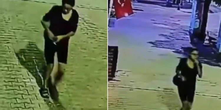 Bayrağa çirkin saldırı! Şehri ayağa kaldıran kadın yakalandı