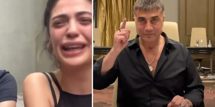 Kocasının rezilliğini anlatıp Peker’den yardım istedi